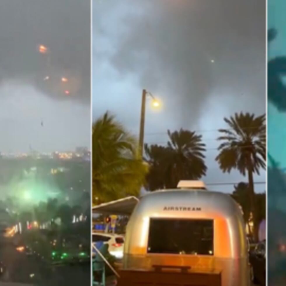 Florida: tornado en Fort Lauderdale causa interrupciones eléctricas y daños a varias estructuras