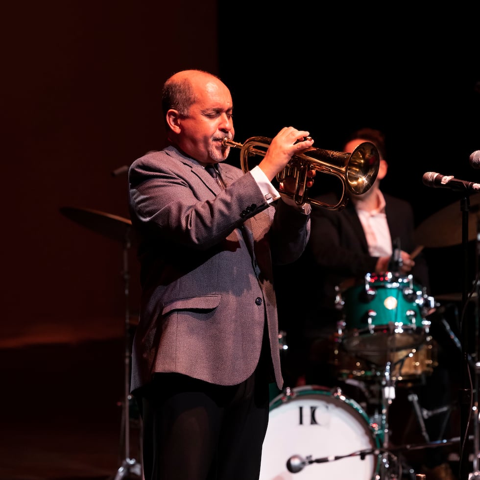 Puerto Rico Jazz Jam 2023 se celebróa el 27 y 28 de enero, en la Sala de Teatro René Marqués del Centro de Bellas Artes de Santurce. En esta foto: Humberto Ramírez - Trompeta & Flugelhorn y creador del festival. Foto: Alejandro Granadillo alejandrogranadillo@gmail.com