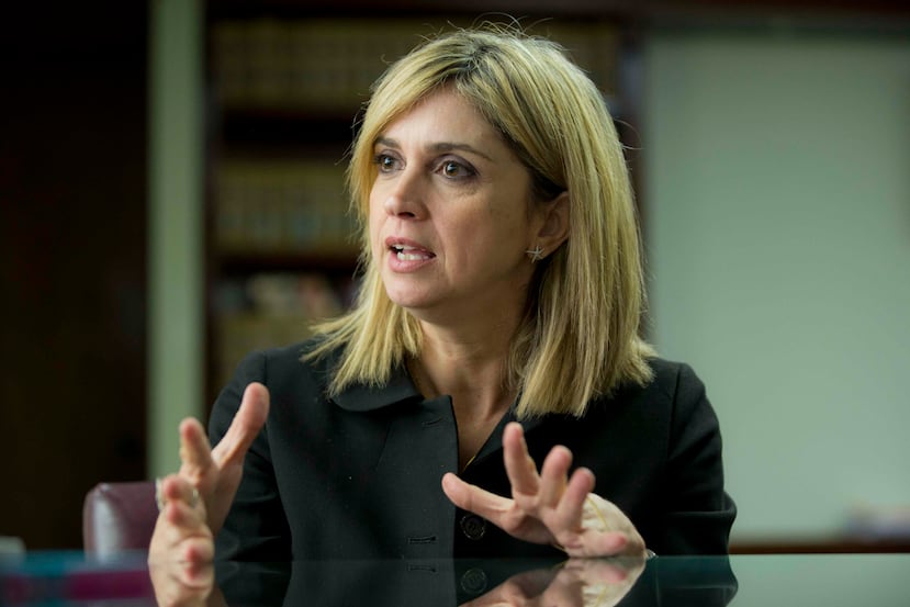 Olga Castellón, jefa de los fiscales. (GFR Media)