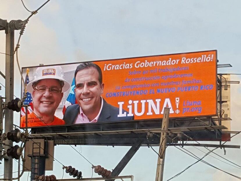 El sindicato Laborers’ International Union of North America (LIUNA) defiende el alza salarial para los trabajadores de la construcción impulsada por el gobernador Ricardo Rosselló Nevares. (Suministrada)