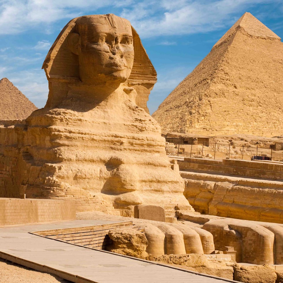 Famosa esfinge en Giza, Egipto. (Shutterstock.com)