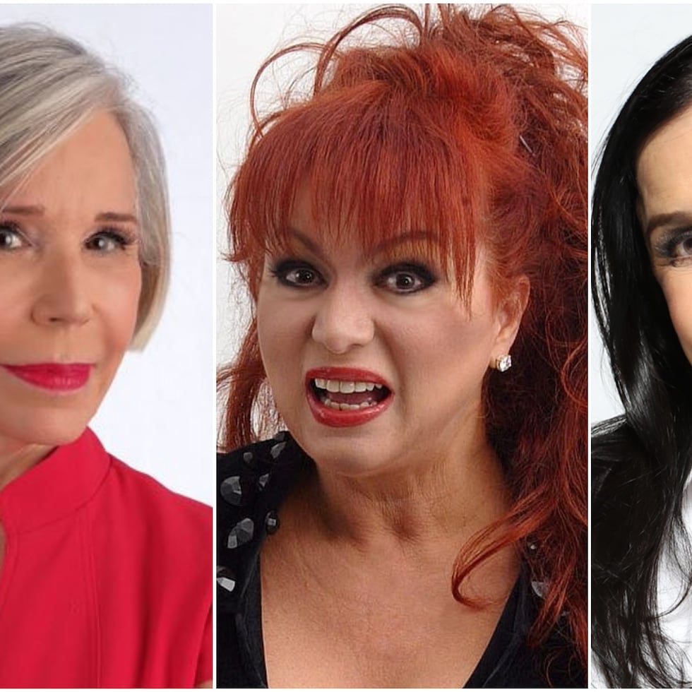 Johanna Rosaly, Iris Chacón, Marilyn Pupo protagonizaron varias novelas con Andrés García.