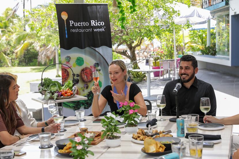 Paulina Salach y Gustavo Antonetti, co fundadores del Puerto Rico Restaurant Week.