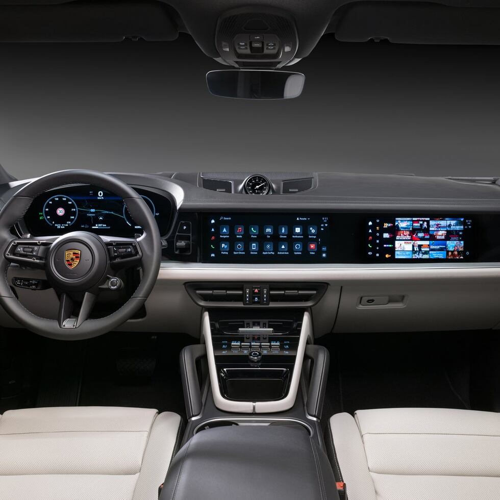 Interior Porshe Cayenne