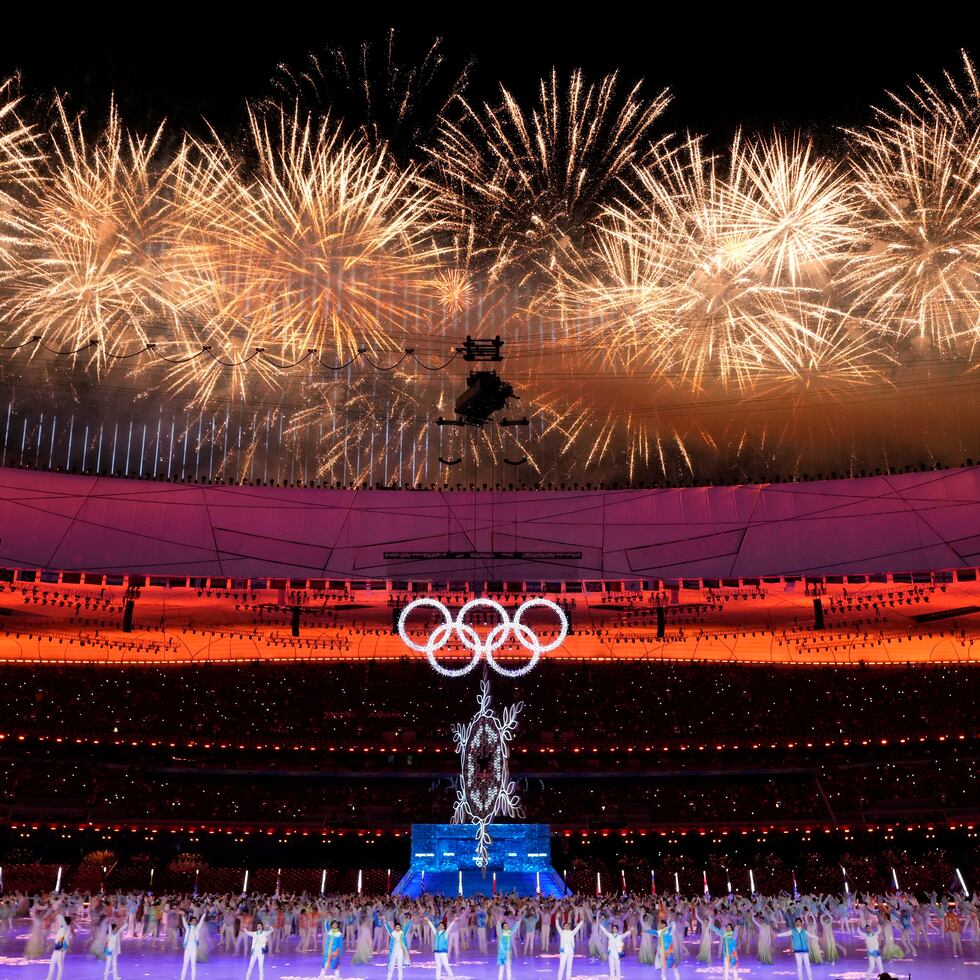 La gala de cierre de los Juegos Olímpicos de Invierno fue colorida y vibrante.