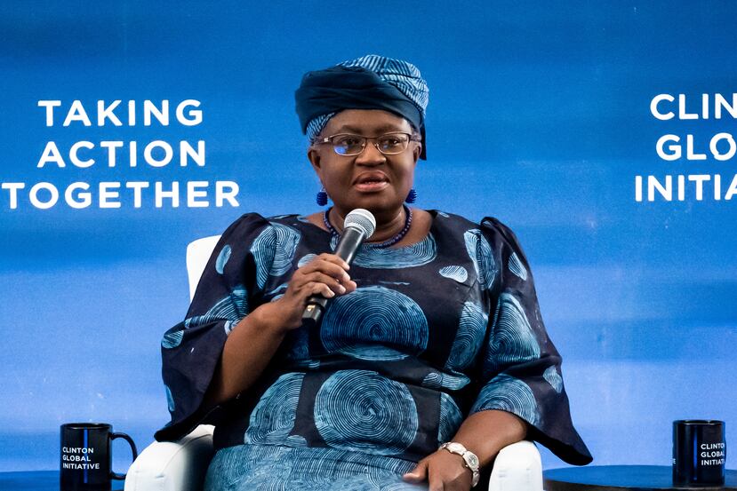 Ngozi Okonjo-Iweala, directora de la Organización Mundial de Comercio.