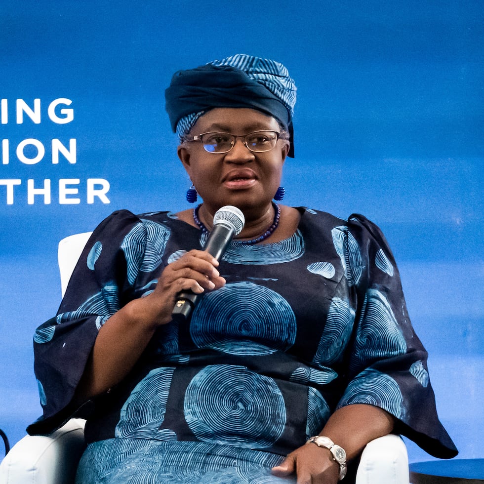 Ngozi Okonjo-Iweala, directora de la Organización Mundial de Comercio.