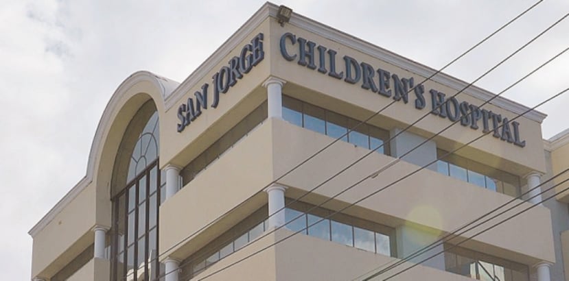 El San Jorge Children’s Hospital, en San Juan. (Archivo)
