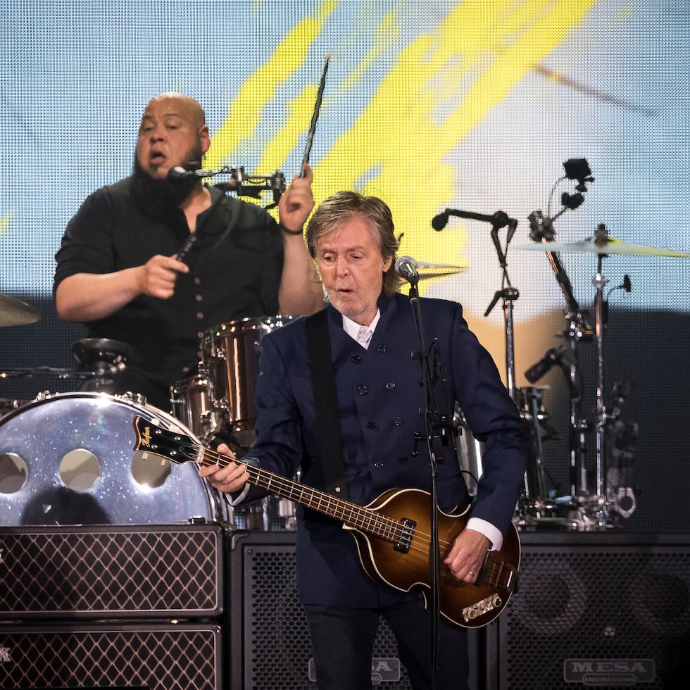 Paul McCartney durante un concierto de su gira "Got Back" el 16 de junio de 2022 en el MetLife Stadium en East Rutherford, Nueva Jersey.