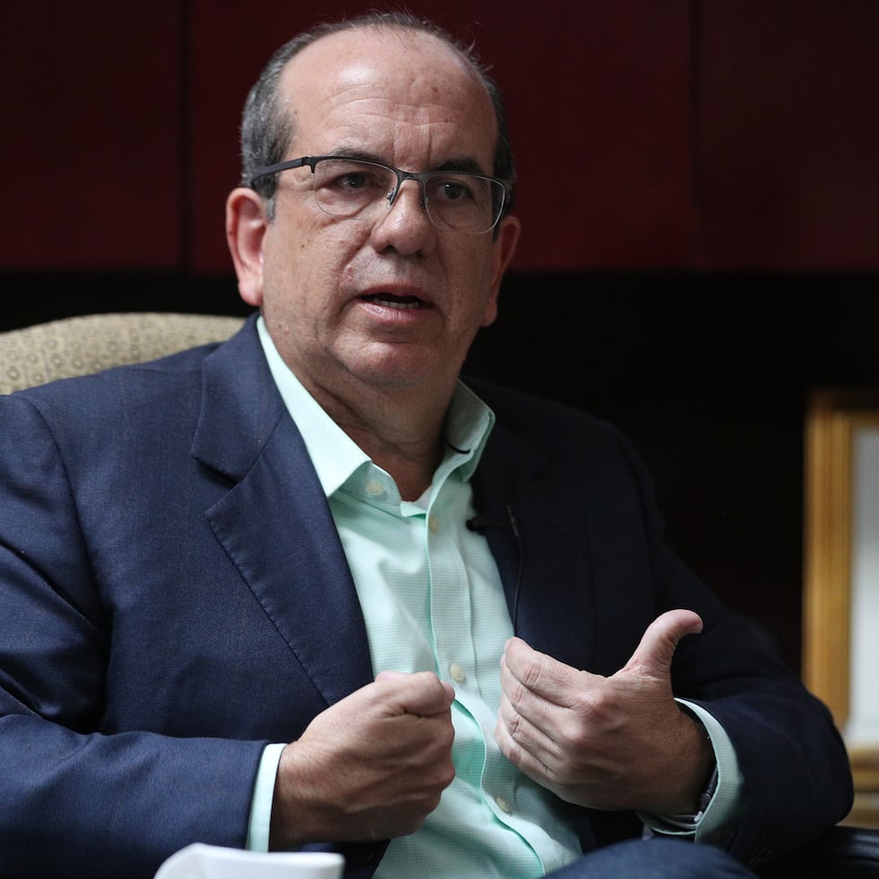 10 de diciembre de 2019 - San Juan, Puerto Rico. Entrevista al exgobernador de Puerto Rico Aníbal Acevedo Vilá, quien anunció que será candidato a Comisionado Residente en las próximas elecciones. 
(Foto por: Juan Luis Martínez Pérez/ juan.martinez@gfrmedia.com) 2019