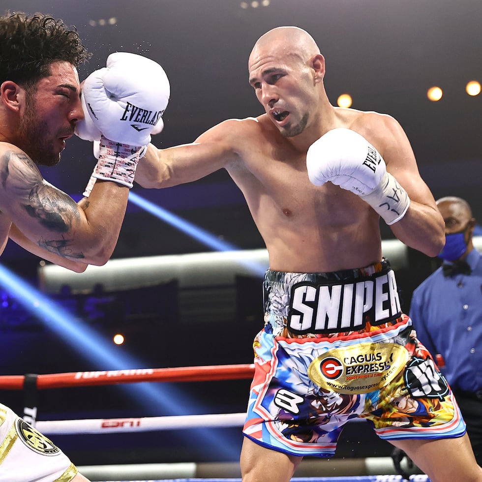 El boricua José Pedraza, a la derecha, ha ganado sus últimos tres combates.