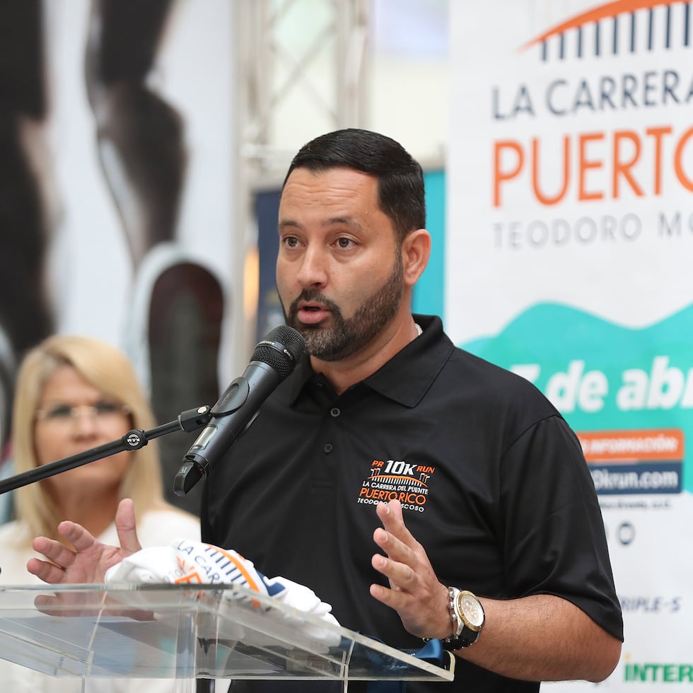 Gilberto Ramos, director de ventas y mercadeo de Puerto Rico Events, ofreció detalles de la logística del evento en la conferencia de prensa.