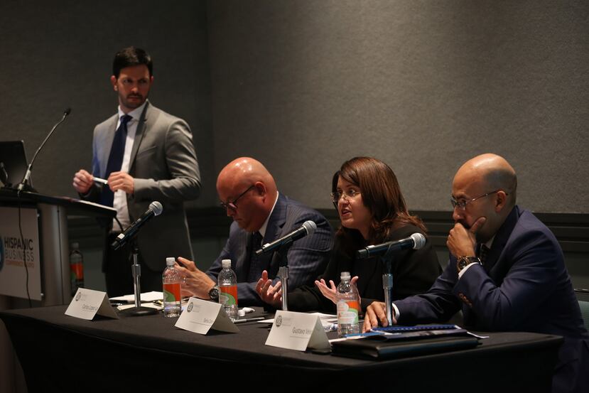 Se celebró en el evento el panel “Puerto Rico: De la crisis a la oportunidad”. (Carla Martinez/ Especial para El Nuevo Día)