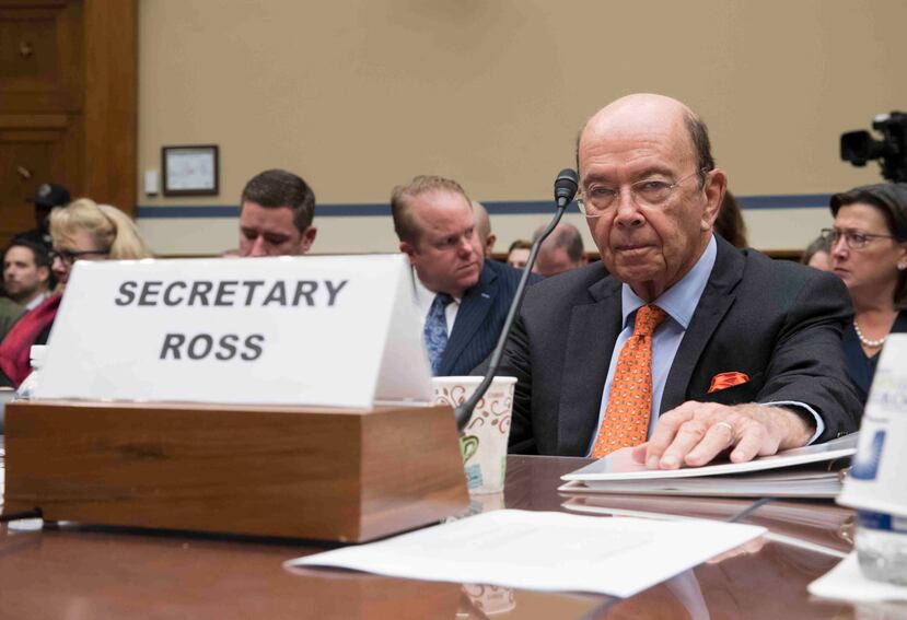 El secretario de Comercio estadounidense, Wilbur Ross. (AP)