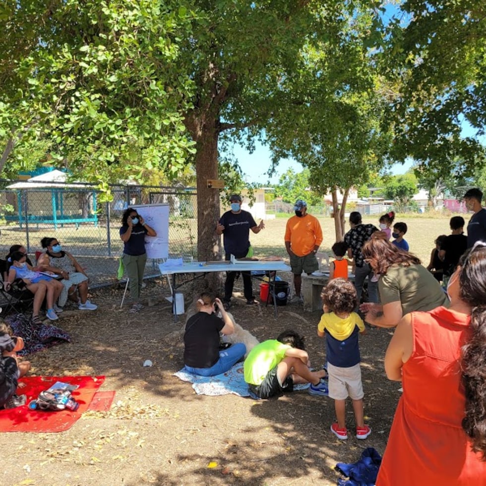 Escuela ambiental en La Parguera