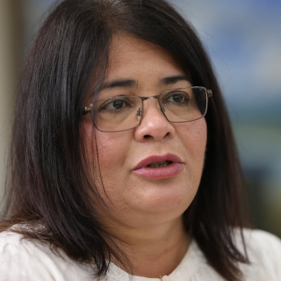 La presidenta interina de la UPR, Mayra Olavarría.