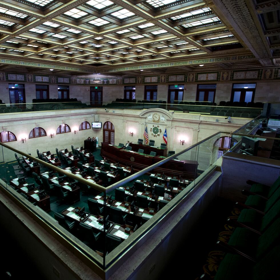 Hemiciclo de la Cámara de Representantes de Puerto Rico.