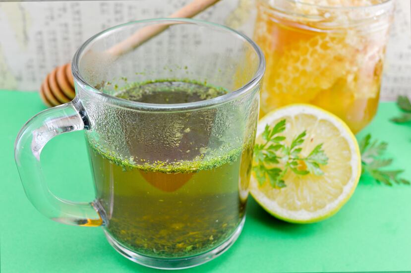 El té de perejil puede ayudar a bajar de peso.  (Shutterstock)