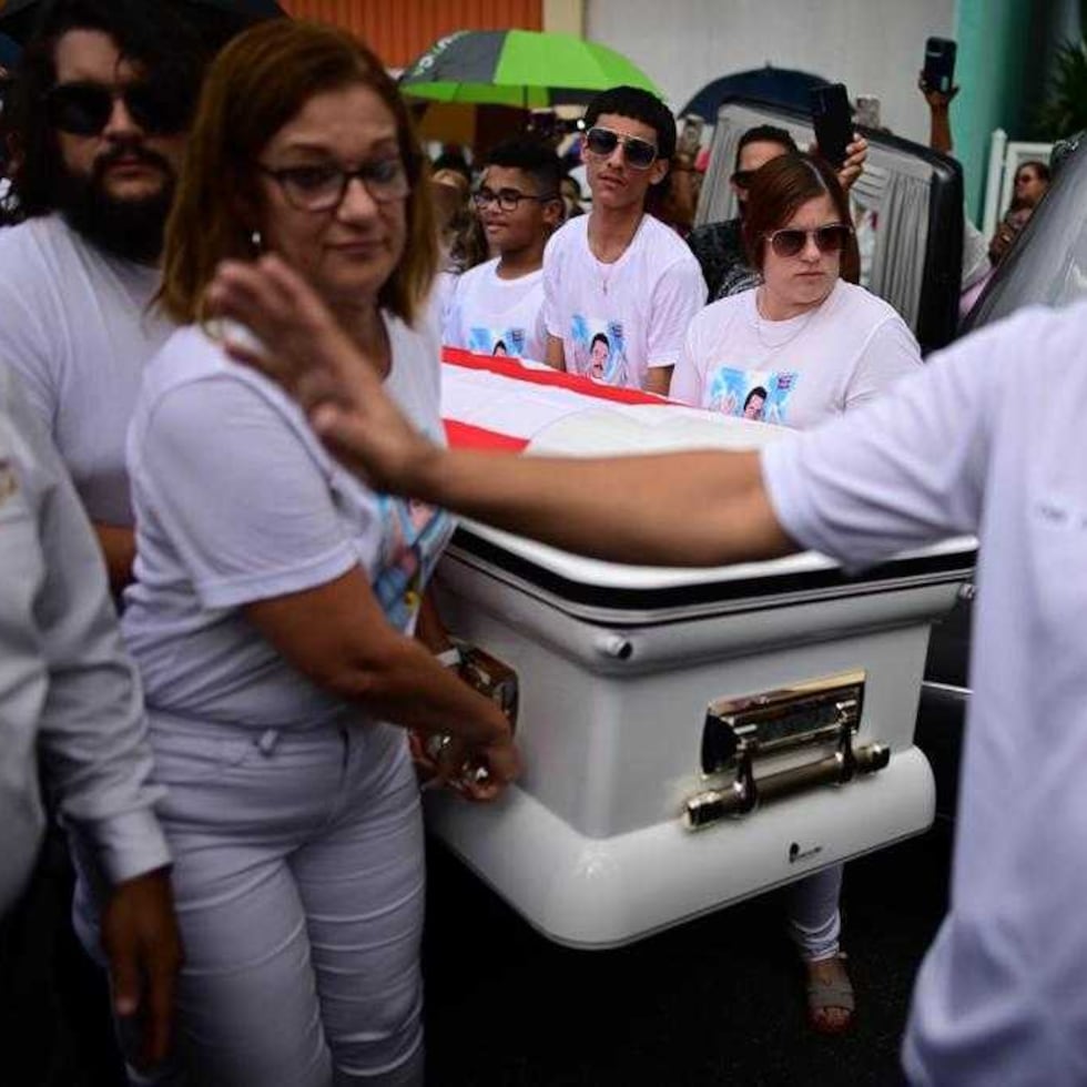 Funeral Lalo Rodríguez.