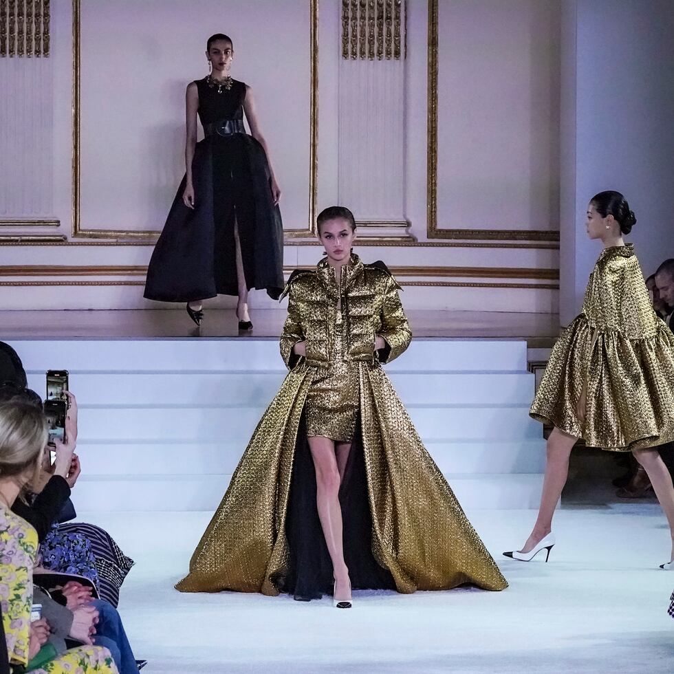 Desfile de la casa de moda Carolina Herrera en la Semana de la Moda de Nueva York,