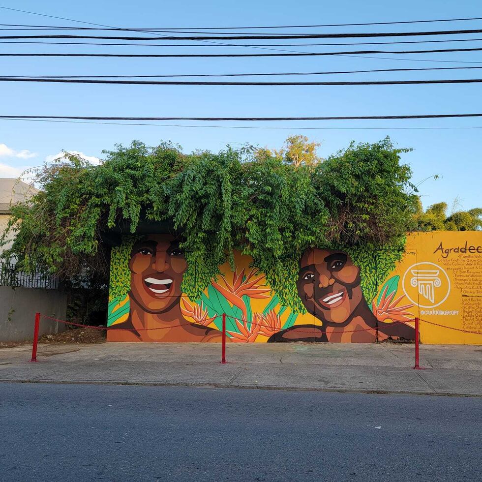 “Afro Mural”, obra de arte urbano realizado por Ciudad Museo en Añasco.