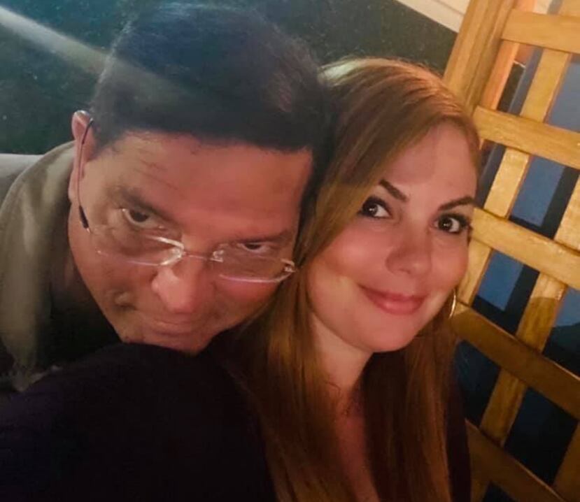 Rubén Sánchez y Veronique Abreu.