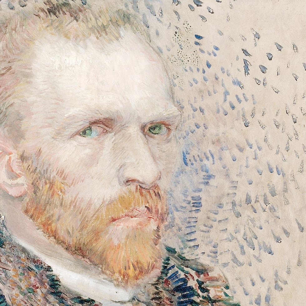 Autorretrato de  Vincent Van Gogh.