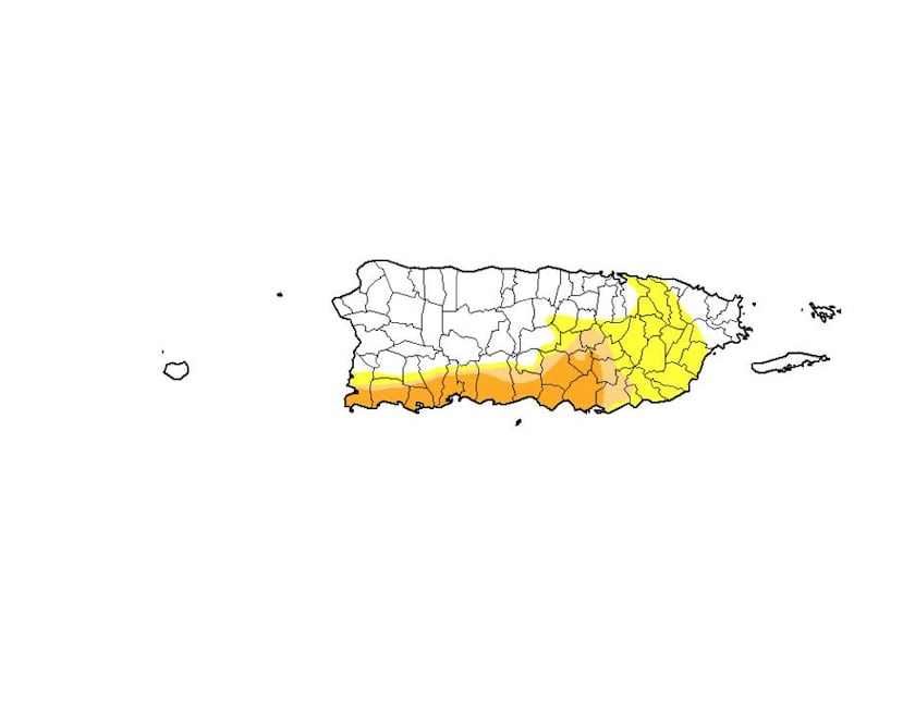 La cantidad de habitantes en la isla afectados por la sequía se mantuvo en 547,027. (Captura)