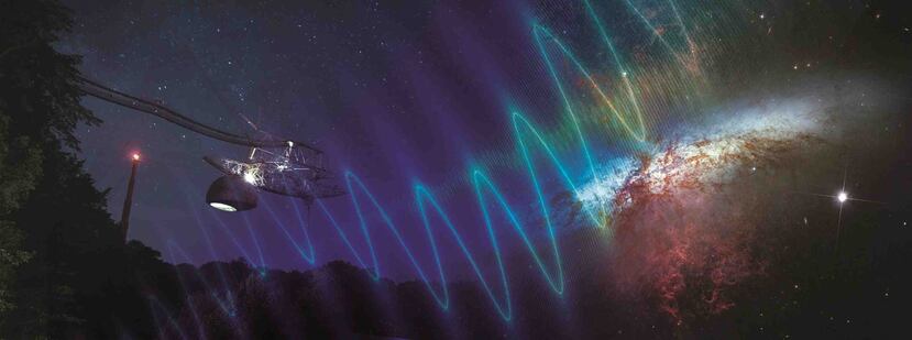 Las señales de radio ondas fueron detectadas originalmente en el Observatorio de Arecibo en noviembre de 2012 y nuevamente en 2014. (Suministrada / Observatorio de Arecibo)