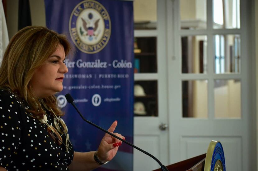 La comisionada residente Jenniffer González.