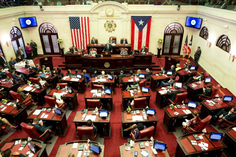 Los senadores novoprogresistas de distrito Axel Roque Gracia y Evelyn Vázquez Nieves, así como el presidente de ese cuerpo, Thomas Rivera Schatz (en la foto), decidieron no contestar el cuestionario.