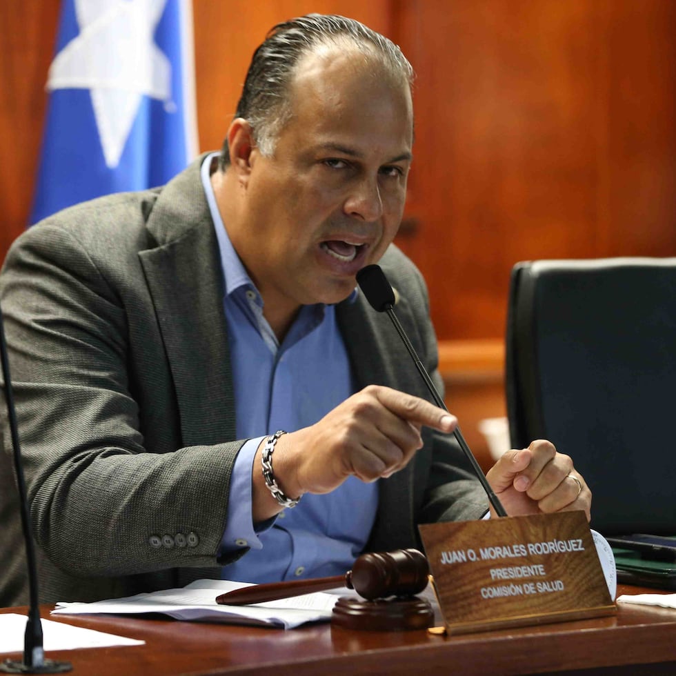 El representante del Partido Nuevo Progresista Juan Oscar Morales en una imagen de archivo.