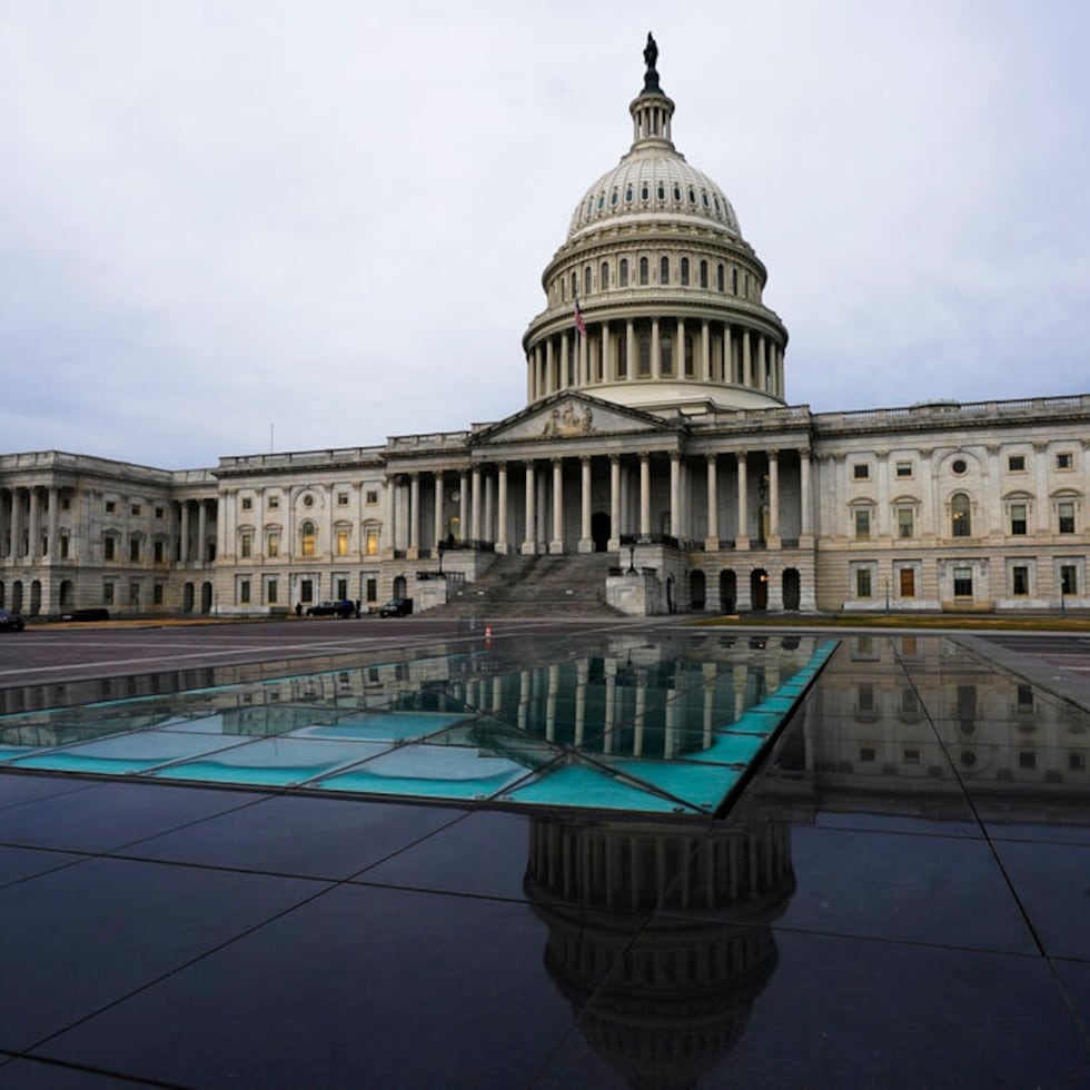 The Capitol is seen in Washington, Wednesday, Jan. 4, 2023. GOP lawmakers on Wednesday will try once again to elect a speaker. (AP Photo/Manuel Balce Ceneta)