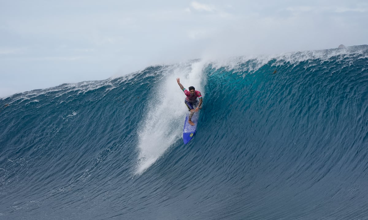 “A living legend of the sport” Brazilian surfer Gabriel Medina, one of