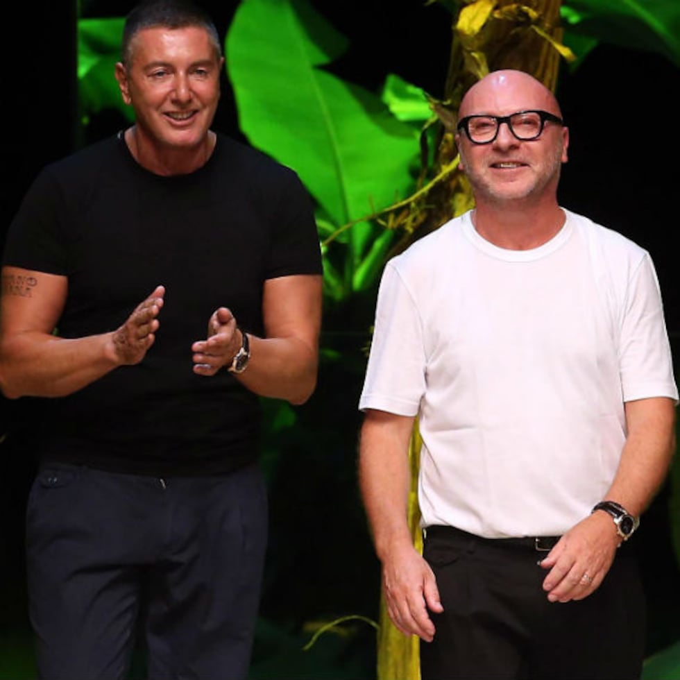 Stefano Gabbana y Domenico Dolce son los directores creativos de la polémica firma italiana Dolce & Gabbana. (Foto: Archivo)