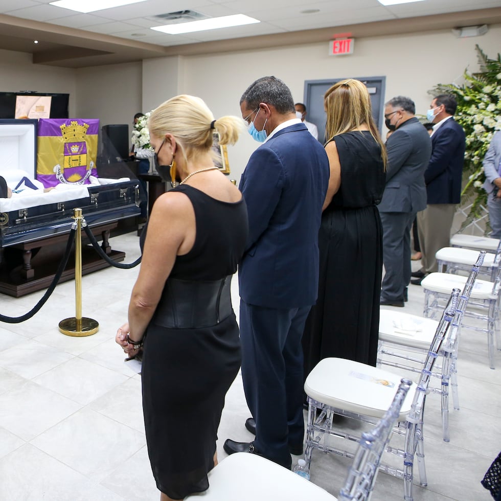 Funeral del exalcalde de Canóvanas José "Chemo" Soto.