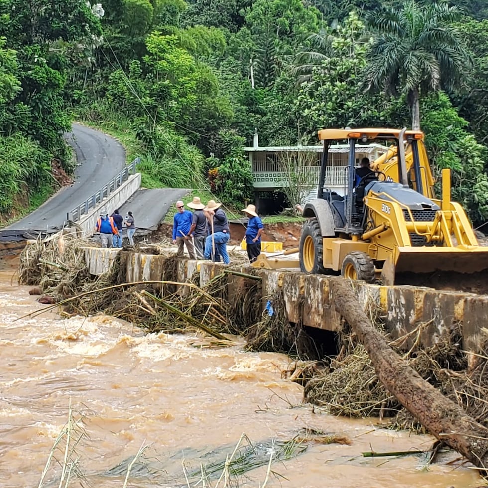 Impactos del huracán Fiona en el Sector Chorreras, barrio Guaraguao, en Bayamón, el 20 de septiembre de 2022.