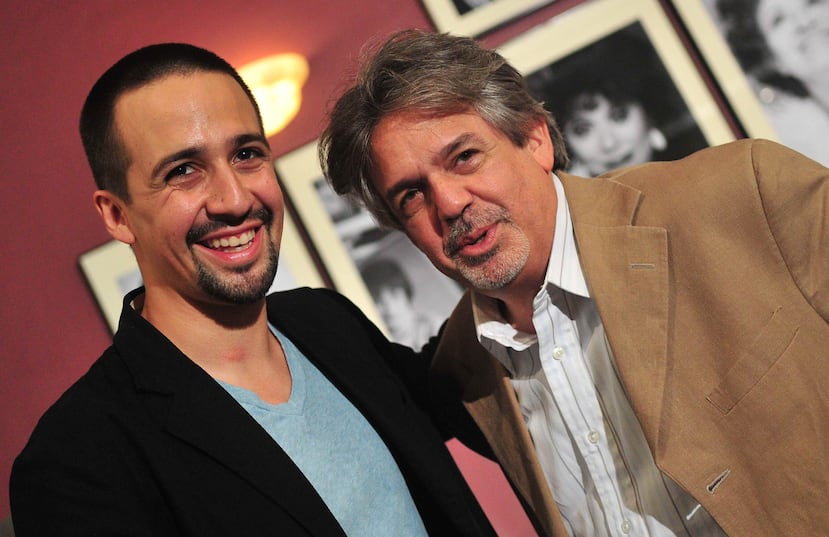 Lin-Manuel Miranda y su padre Luis Miranda. (Archivo/GFR)