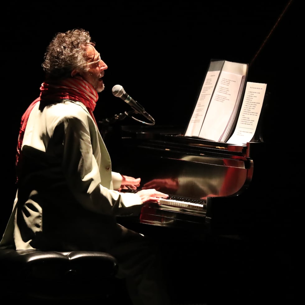 Fito Páez durante su concierto el año pasado en Puerto Rico.