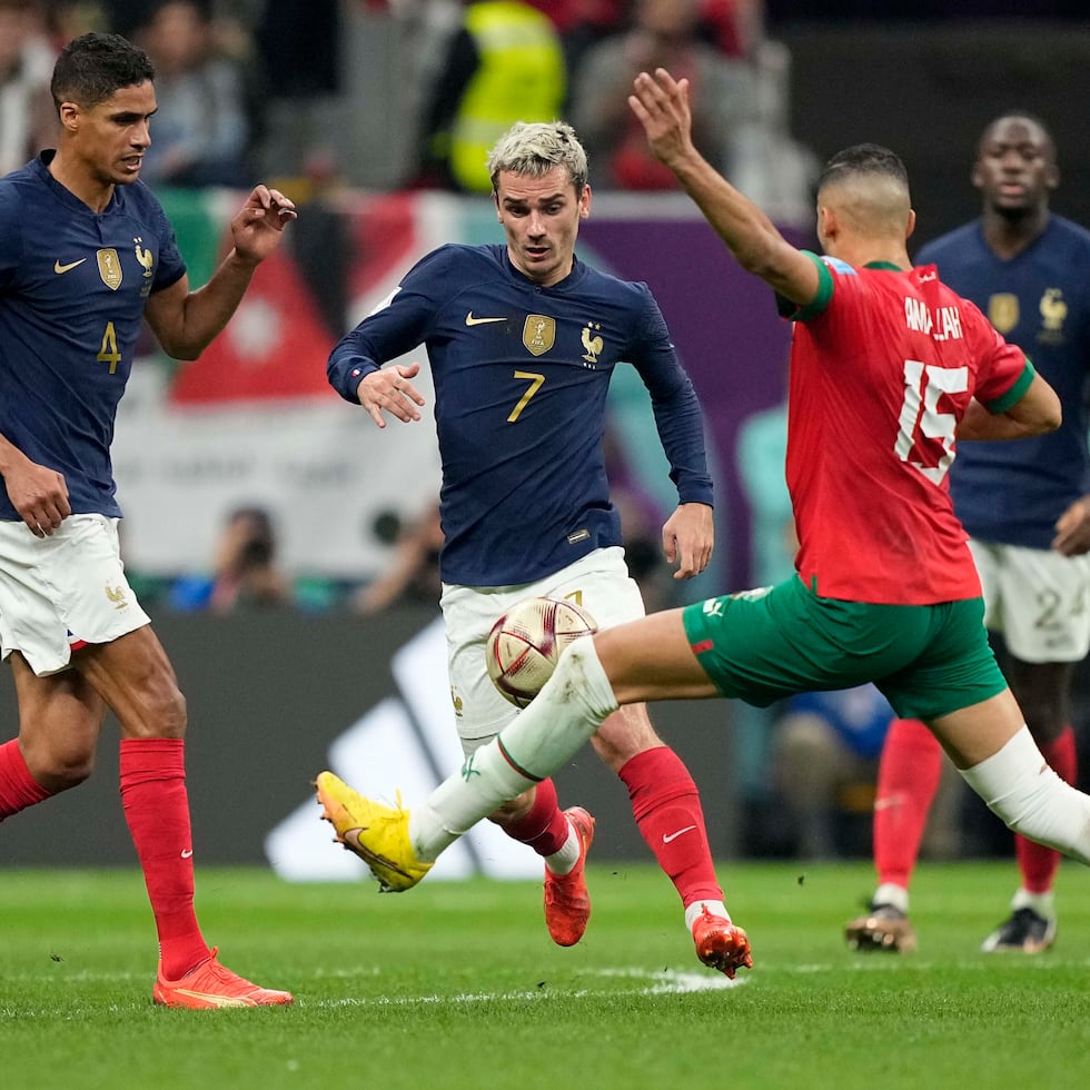 Antoine Griezmann (7) ha sido un futbolista clave en el esquema de Francia.