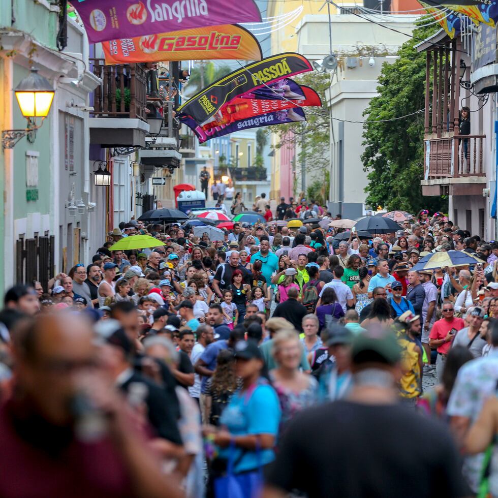 Imagen de archivo de una de las últimas fiestas de la SanSe, previo al período de pandemia por el COVID-19.