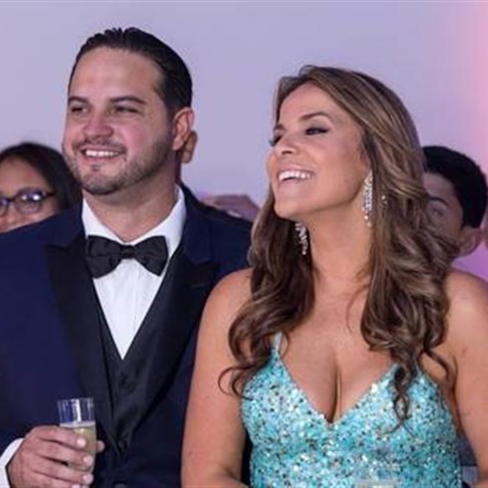 Saudy Rivera y su esposo Iván Rivera