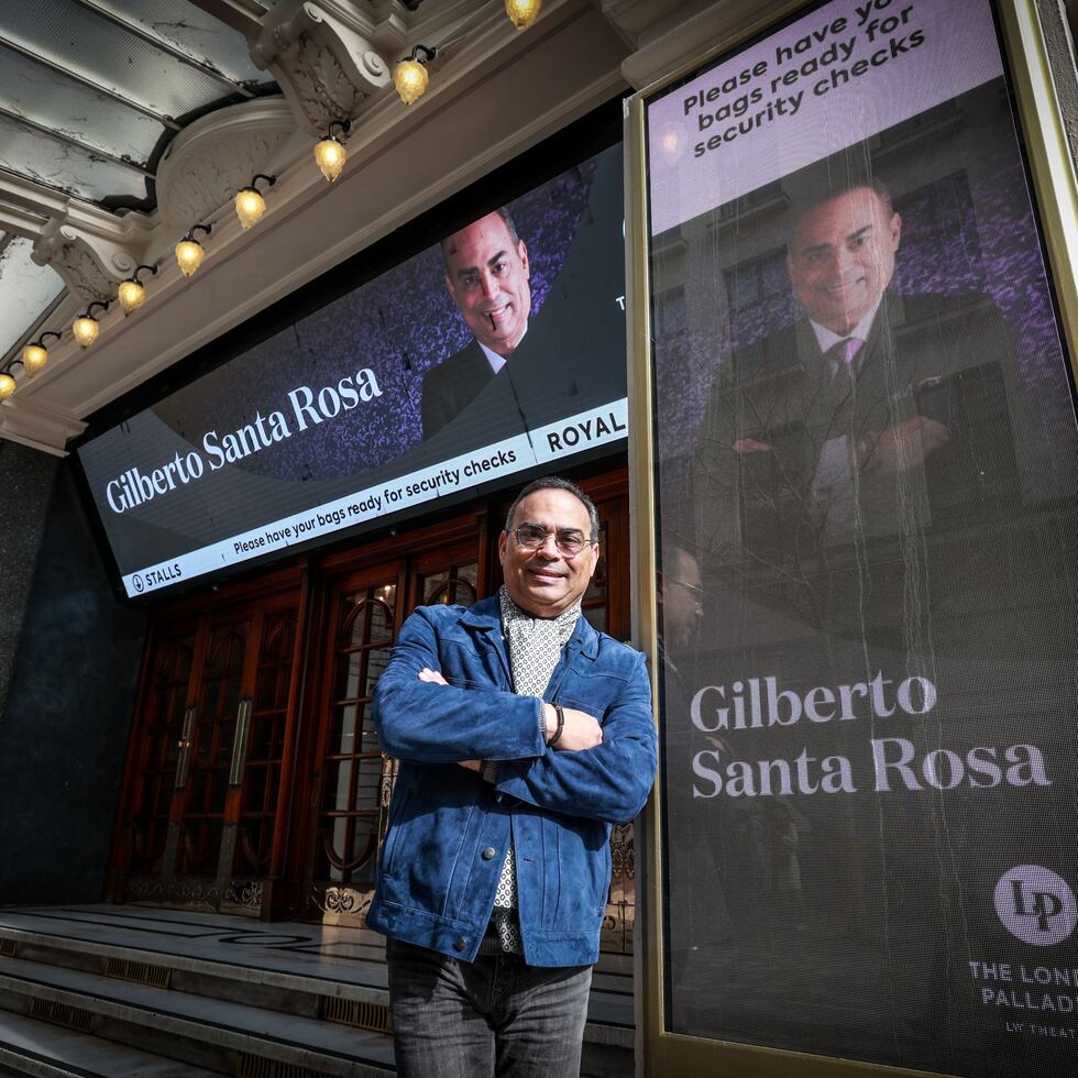 10 marzo 2023  Londres, Reino Unido
Caminalo Europe Tour 2023
Gilberto Santa Rosa se presenta en The London Palladium. Es el segundo latino y primer puertorriqueño en presentarse en dicha sala. En la foto Santa Rosa frente al icónico teatro
Foto: Wanda Liz Vega