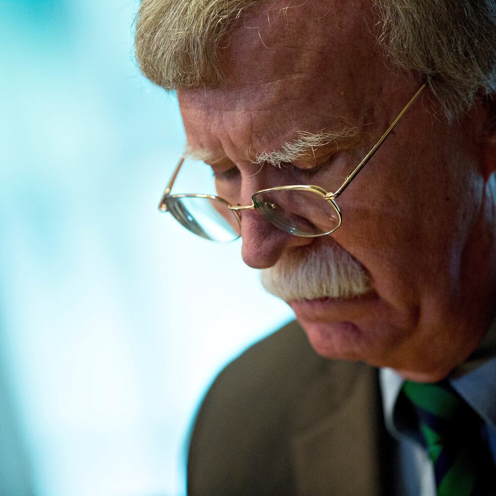 Fotografía de archivo del exconsejero de Seguridad Nacional de Estados Unidos durante la administración de Donald Trump, John Bolton, en Washington.