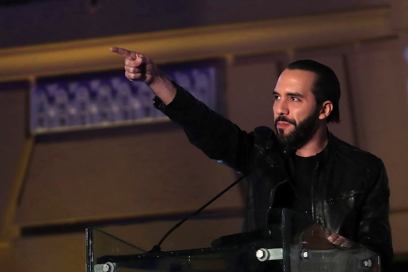 Nayib Bukele se proclamó ganador de las elecciones presidenciales de El Salvador. (EFE)