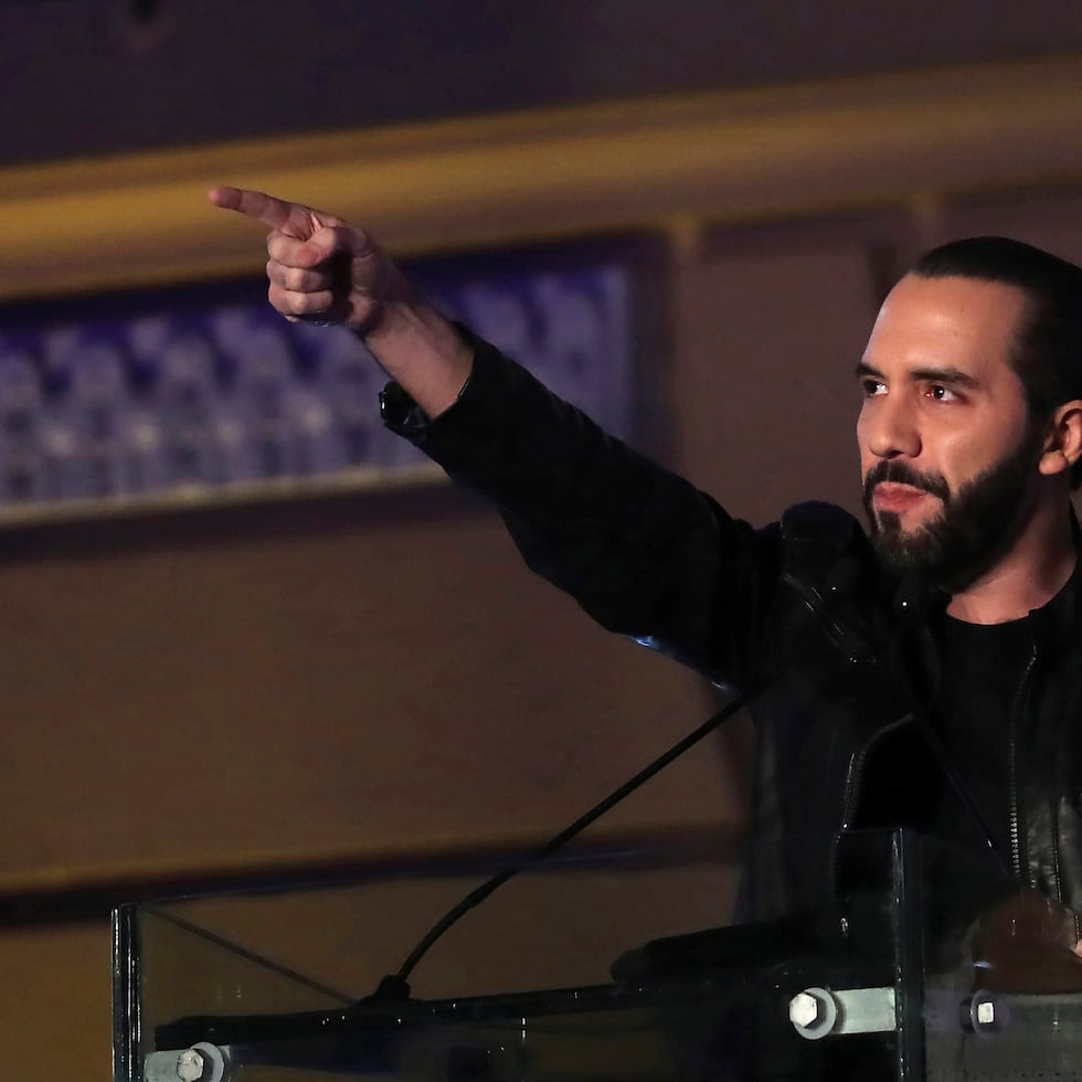 Nayib Bukele se proclamó ganador de las elecciones presidenciales de El Salvador. (EFE)