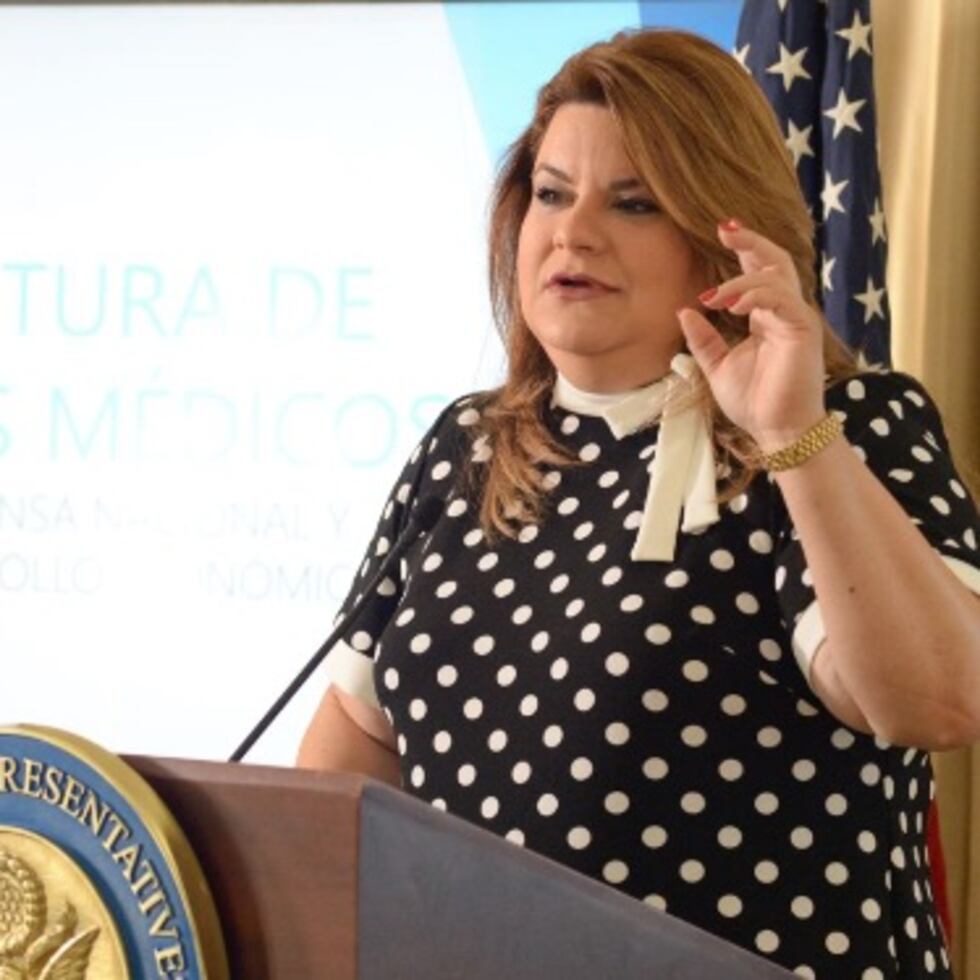 La comisionada residente en Washington, Jenniffer González.