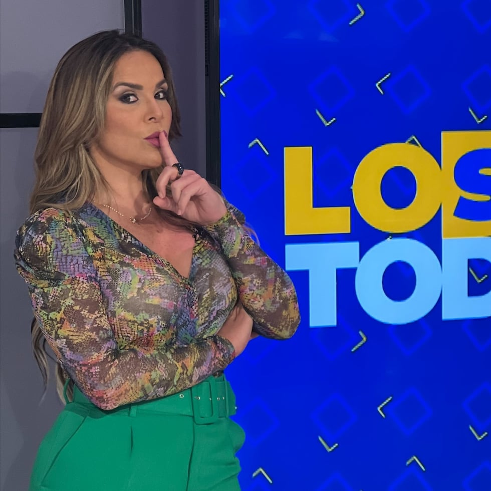 La periodista Saudy Rivera se destaca como coanfitriona de “Lo sé todo” que se transmite por Wapa Televisión.