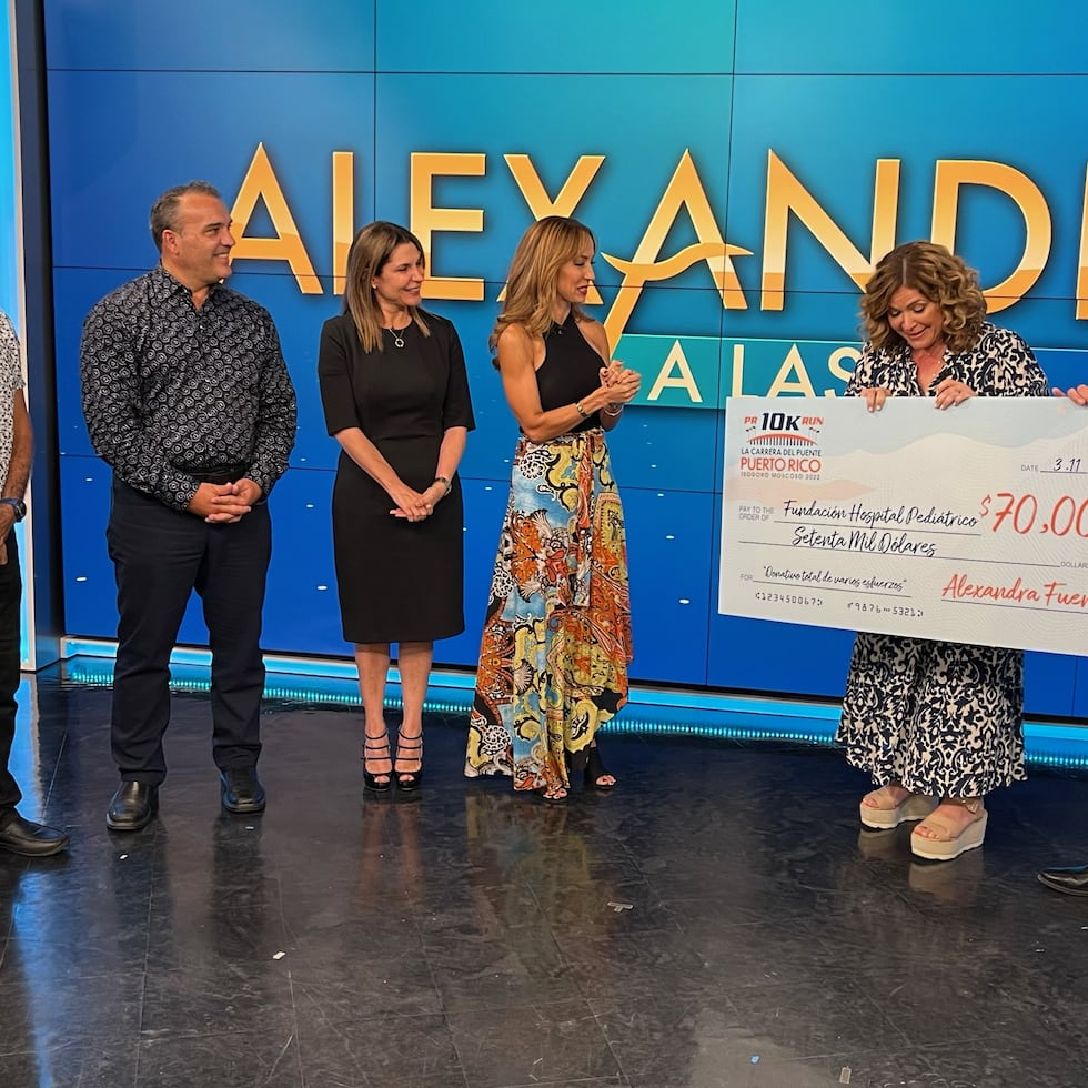 Alexandra Fuentes recaudó $70,000 para la Fundación.