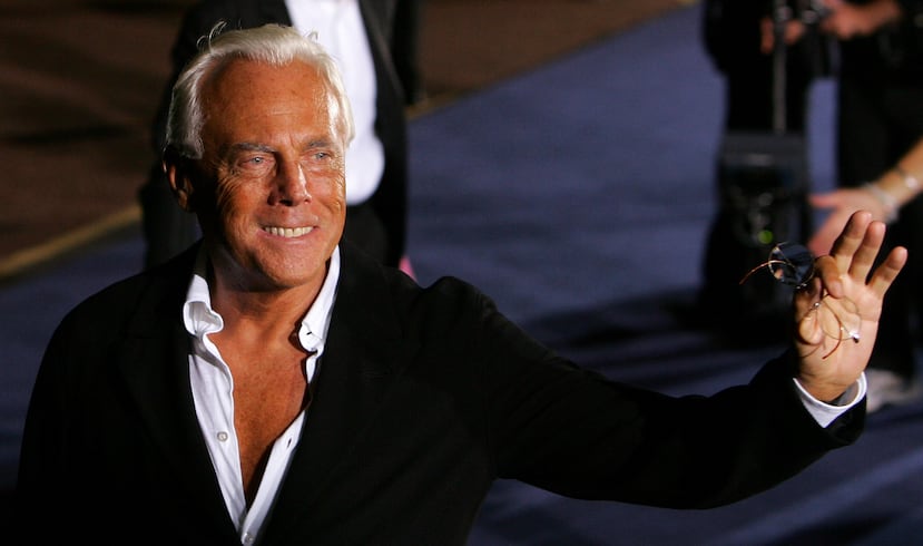 Las creaciones de Giorgio Armani son reconocida por su sobriedad y elegancia. (Foto: Archivo)